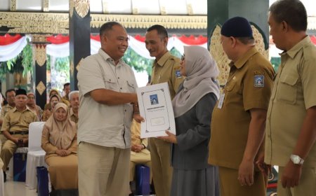 Sebanyak 246 PNS Pemkab Sleman Terima SK Pensiun