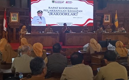 Bupati Klaten Ingatkan OPD Jangan Mengorbankan Kualitas Pekerjaan