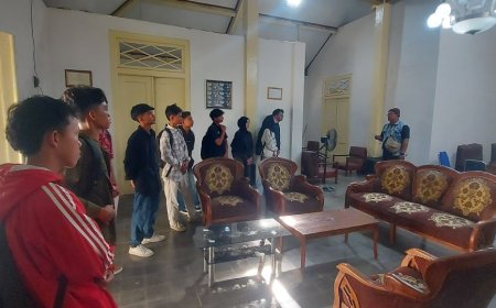 Mapolsek Prembun Jadi Obyek Observasi Mahasiswa UMNU