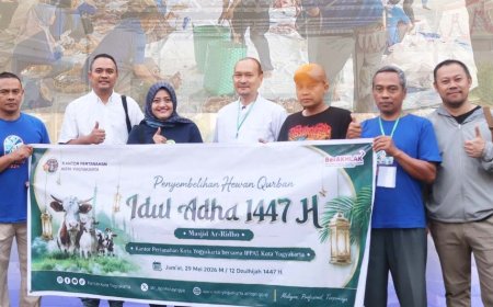 Maknai Idul Adha, Kantah Yogyakarta dan IPPAT Tebar Kepedulian Lewat Ibadah Kurban