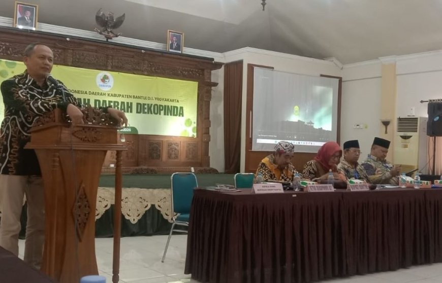 Dekopinda Bantul Sukses Gelar Musda
