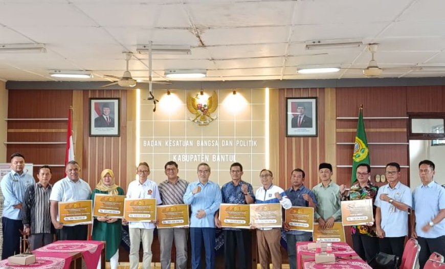 PDI Perjuangan Peroleh Bantuan Keuangan Parpol Terbesar di Bantul