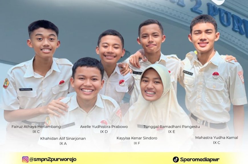 Enam Lulusan SMPN 2 Purworejo Berhasil Masuk SMA Taruna Nusantara
