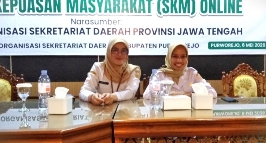 Biro Organisasi Setda Jateng Sosialisasi Survei Kepuasan Masyarakat di Purworejo