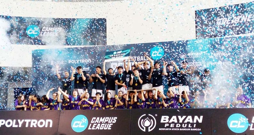 "Basketball Campus League", UKSW dan SCU Kawinkan Gelar Juara Regional Yogyakarta