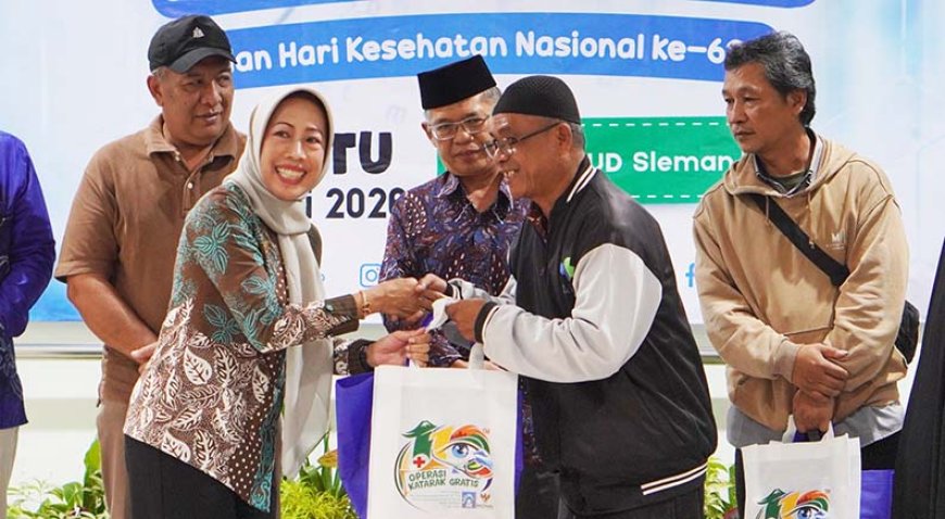 Melihat Dunia Lagi, 19 Warga Jalani Operasi Katarak Gratis di RSUD Sleman