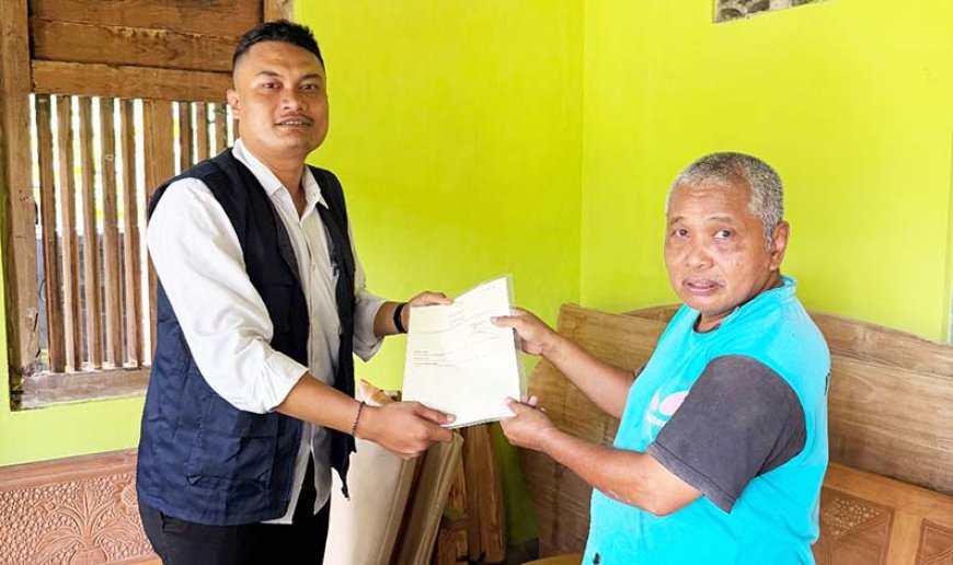 GEPLAK BANTUL: Langkah BPN Bantul Manjakan Lansia, Sertipikat Tanah Kini Diantar Sampai Pintu Rumah