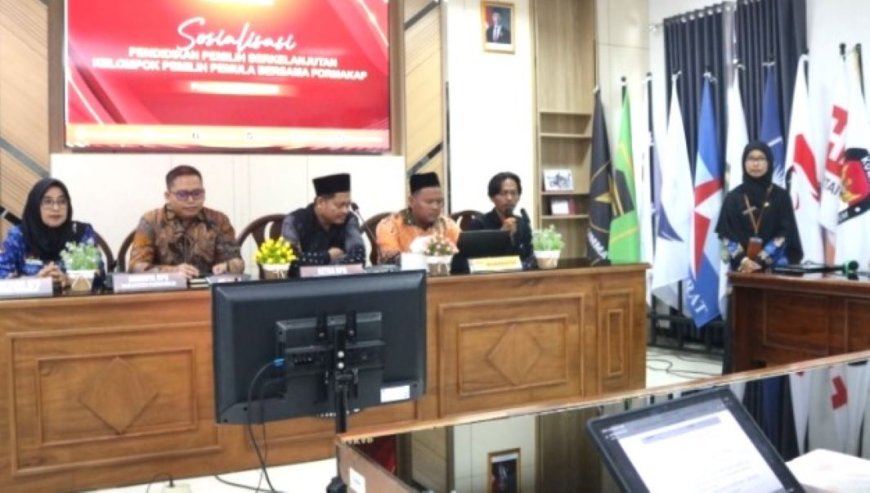 KPU Purworejo Gelar Sosialisasi Pendidikan Pemilih Berkelanjutan