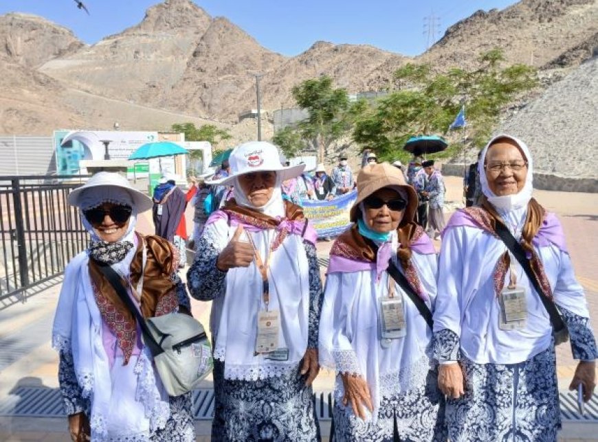 Jamaah Haji asal Yogyakarta Napak Tilas Perjalanan Kanjeng Nabi