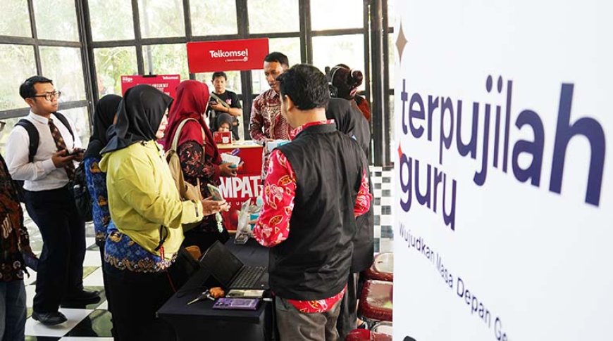 Menuju Kreator Pembelajaran Berbasis AI, Telkomsel Geber Program “Terpujilah GURU” di Jogja