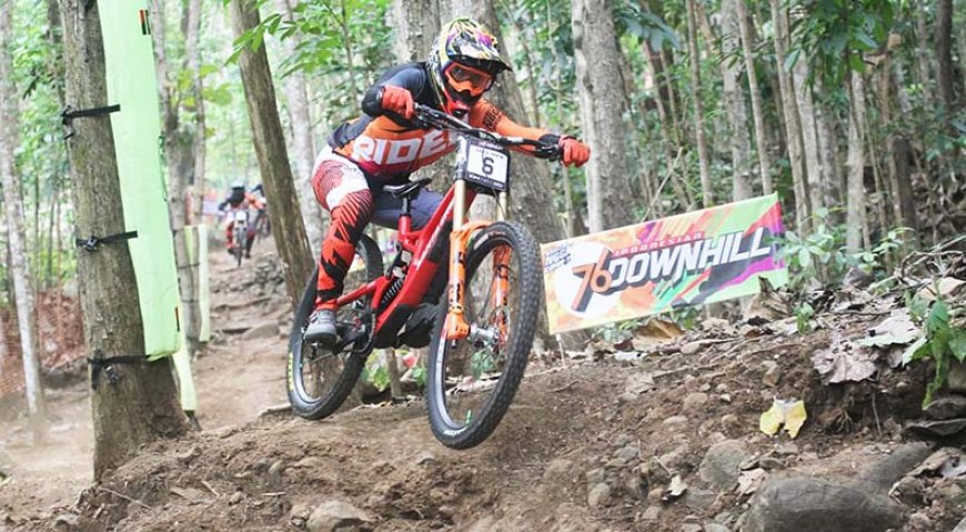 Waktu Junior Lebih Kencang dari Elite, Track “Kejam” Yogyakarta Jinakkan Downhiller Nasional