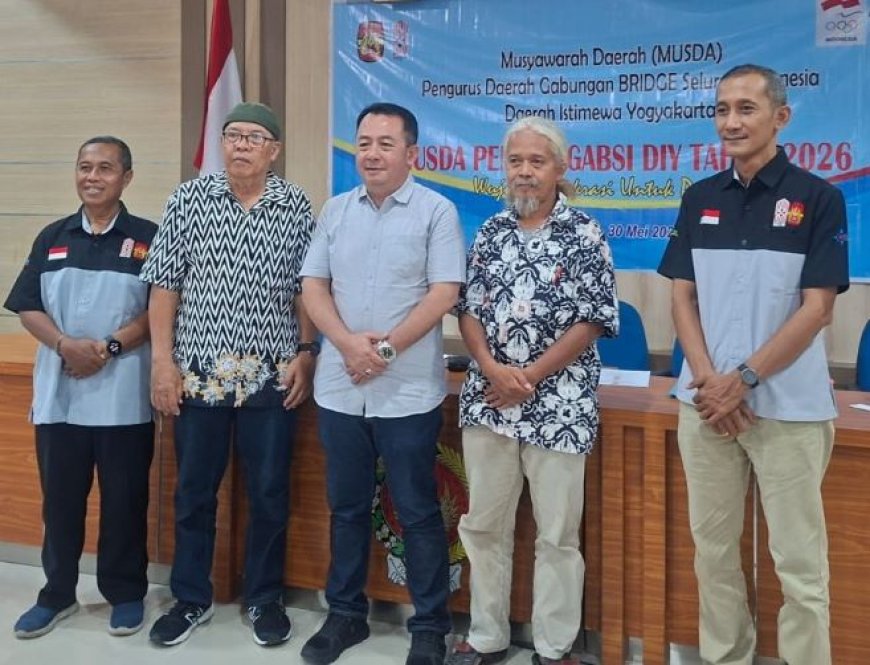 Ariyanto Wibowo Ketua Pengda Gabsi DIY 2026 -2030