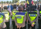 Puluhan Mahasiswa Kebumen Unjuk Rasa di Pendopo Kabumian