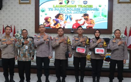 Polres Kebumen Tugaskan 90 Bhabinkamtibmas Menjadi Tracer Tuberculosis