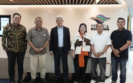 Bupati Sleman Bertemu Presiden Direktur PT Ithaca Resources