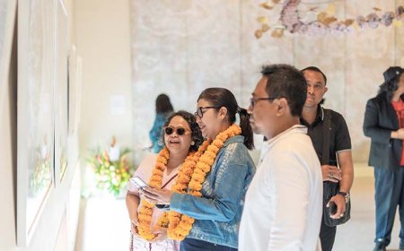 Persoalan Sampah Bali Disuarakan Lewat Pameran Seni Tibubeneng Sustainable Art, Dari Kanvas hingga Aksi Nyata