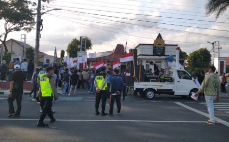 Relawan SPPG di Kebumen Unjuk Rasa Dukung Program MBG