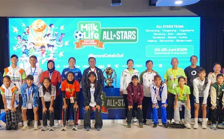 "Milklife Soccer Challenge All-Stars" 2026 Digelar di Kudus, 12 Tim Terbaik Berebut Juara