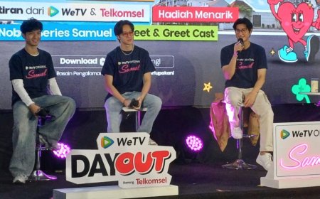 Series Samuel Jadi Magnet Pelajar, Tiga Pemain Bagikan Kisah di Balik Layar kepada Siswa SMAN 1 Kasihan