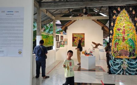 Pameran Keliling Pecah Sunyi Membuka Panggung bagi Perupa Kampung