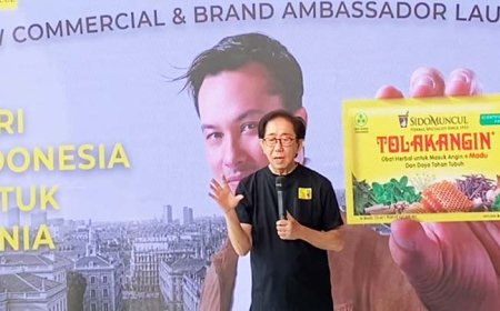 Sido Muncul Luncurkan Iklan Baru Tolak Angin Gandeng Nicholas Saputra, Siap Bawa Herbal Indonesia Mendunia
