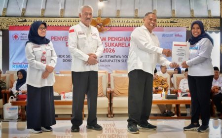 Pemkab Sleman Beri Penghargaan Pendonor, Kebutuhan Darah Masih Tinggi