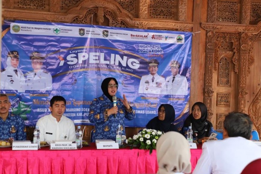 Tinjau Speling, Bupati Purworejo Dorong Warganya Cek Kesehatan