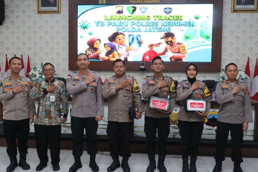 Polres Kebumen Tugaskan 90 Bhabinkamtibmas Menjadi Tracer Tuberculosis