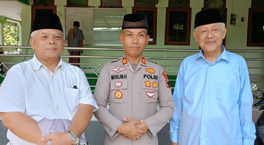 Kapolsek Banyuurip Mengisi Khotbah Jumat di Masjid Nurul Huda