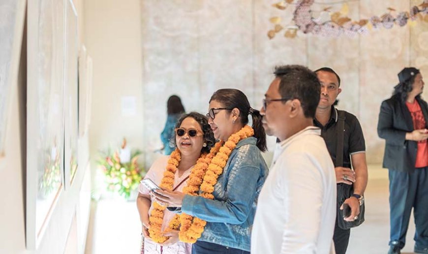 Persoalan Sampah Bali Disuarakan Lewat Pameran Seni Tibubeneng Sustainable Art, Dari Kanvas hingga Aksi Nyata