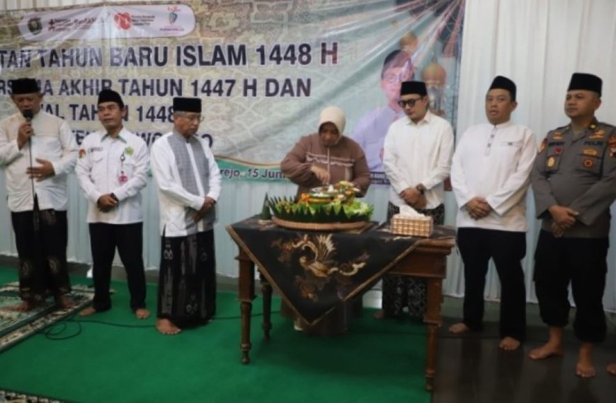 Berlangsung Khidmat, Bupati Purworejo Hadiri Doa Bersama Sambut Tahun Baru 1448 H