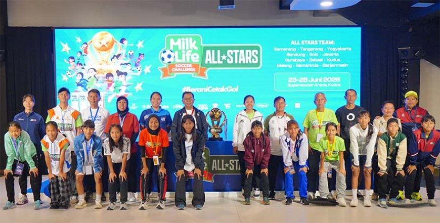 "Milklife Soccer Challenge All-Stars" 2026 Digelar di Kudus, 12 Tim Terbaik Berebut Juara