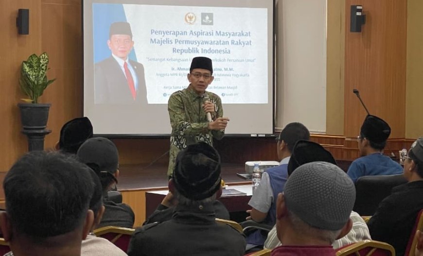 Syauqi Soeratno Serap Aspirasi, Komunitas Relawan Masjid Sampaikan Keprihatinan