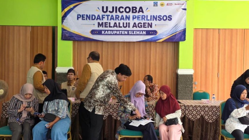 Kabupaten Sleman Jadi Pilot Project Nasional Perlinsos, Akses Bansos Tepat Sasaran