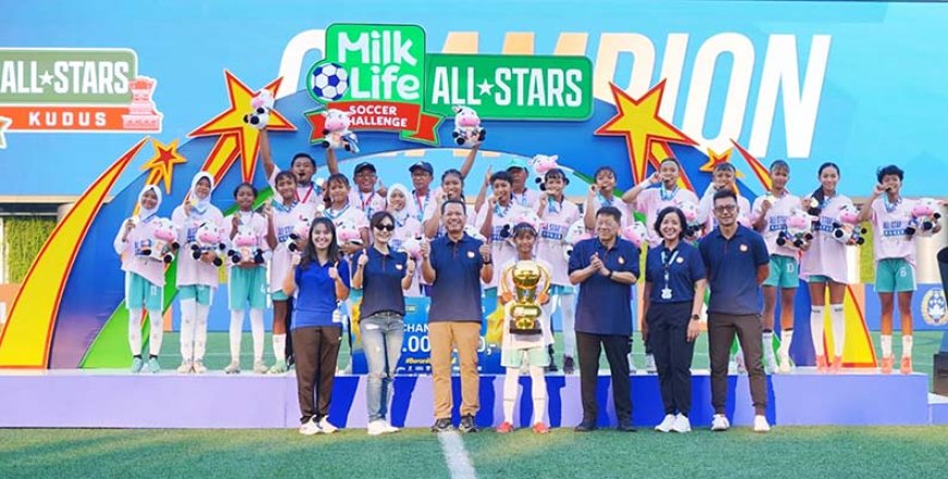 All-Stars Kudus Juara "MilkLife Soccer Challenge All-Stars" 2026, 34 Talenta Terbaik Indonesia Siap Tampil di "SingaCup"