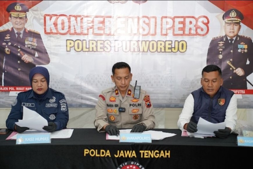 Polres Purworejo Bongkar Jaringan Curanmor Lintas Provinsi