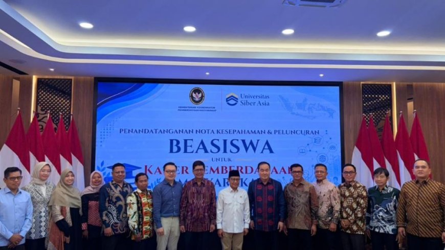Kemenko Pemberdayaan Masyarakat Jalin Kerja Sama dengan Universitas Siber Asia