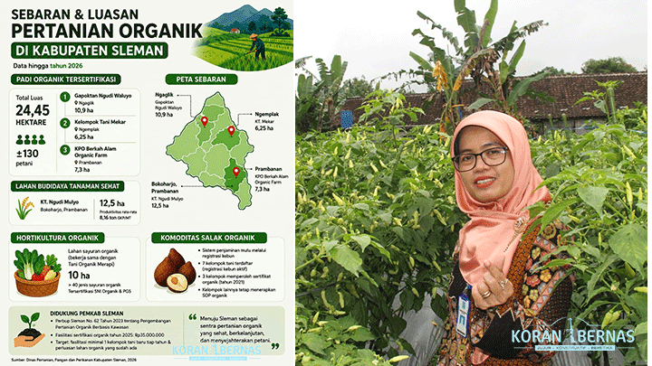 Sleman Memperkuat Pertanian Organik demi Meningkatkan Kesejahteraan Petani