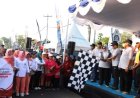 Ribuan Warga Antusias Mengikuti Jalan Sehat Hari Koperasi