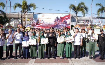 Hari Bhayangkara, Polres Purworejo Apresiasi Pelajar Juara AI dan Bhabinkamtibmas Berprestasi