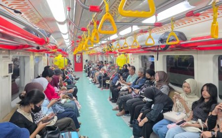 Pengguna KAI Commuter Area 6 Yogyakarta Meningkat 6,82 Persen