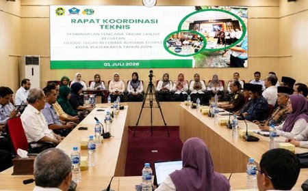 Reforma Agraria Perkotaan Kota Yogyakarta Fokus Garap Tanah Wakaf dan Kampung Reforma