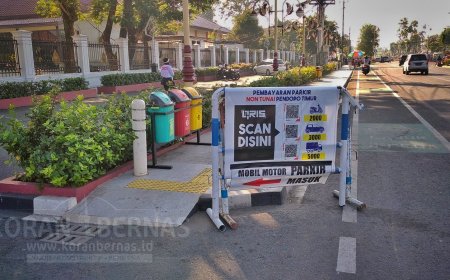 Digitalisasi Retribusi Parkir di Kebumen Belum Optimal