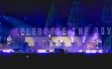Belasan Ribu Penonton Larut dalam Nostalgia MLTR di Hari Pertama Prambanan Jazz 2026