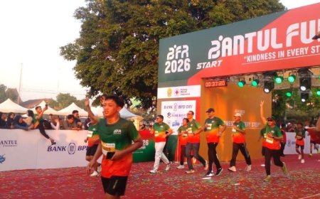Lebih dari 5 Ribu Pelari Mengikuti Bantul Fun Run 2026