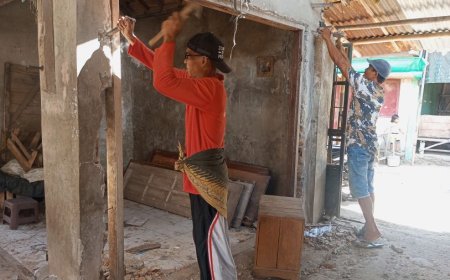 Pengosongan 11 Juli, Pedagang Pasar Kraguman Klaten Sibuk Berbenah