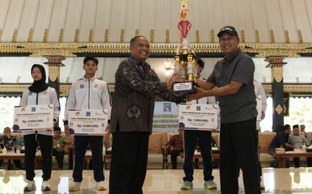Juara Umum Popda DIY 2026, Pemkab Sleman Beri Penghargaan Atlet dan Pelatih