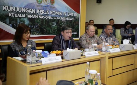Komisi IV DPR RI Kunjungan Kerja Spesifik di Balai TNGM