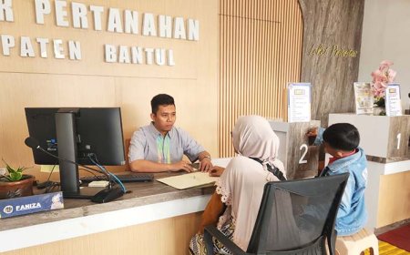 PELATARAN, Solusi Warga Bantul untuk Dapatkan Layanan Pertanahan di Akhir Pekan