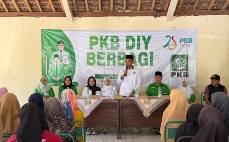 Peringati Harlah ke-28, PKB DIY Berbagi Sembako di Gunungkidul